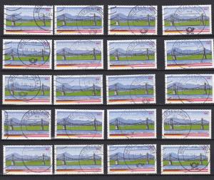 Germany # 2245, Salzach Bridge, Wholesale lot of 20 Used