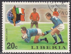 Liberia 681 World Cup Soccer 1974