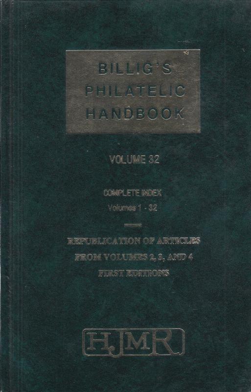 Billig's Vol 31-32, US County & Postmaster Postmarks, Foreign Cancellations, ++