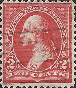 # 279b Used Red George Washington