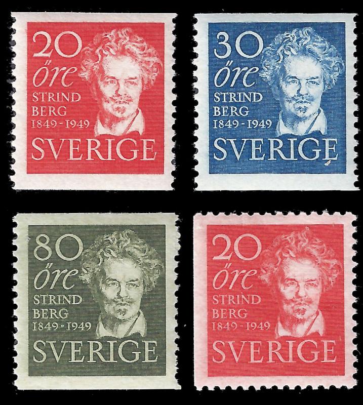 Sweden 1949 Sc 404-07 MLH vf
