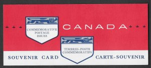 CANADA SC# 394-400 souvenir card series 5  FVF 1962