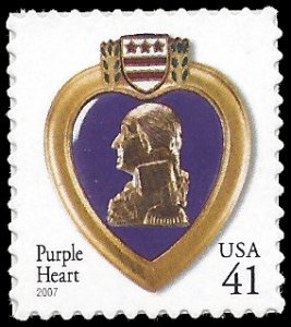 #4164 41c Purple Heart 2007 Mint NH