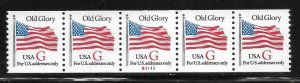 Scott #2891 (32c) G Old Glory Coil PNC/5 #S1111 F VF MNH - DCV=$6.50