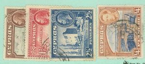 Cyprus #128-130/143  Multiple