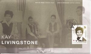 2018 Canada FDC Sc 3086-7 - Black History Month (2)