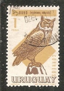 Uruguay   Scott  751   Bird      Used