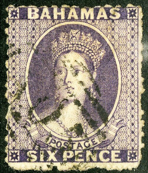 Bahamas Stamps # 4 Used VF Scott Value $750.00