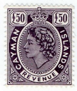 (I.B) Cayman Islands Revenue : Duty Stamp £50