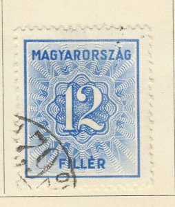 A6P9F154 Ungarn Hongrie Hungría Hungary Postage Due Stamp 1934 12f used