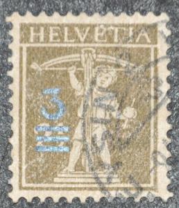 DYNAMITE Stamps: Switzerland Scott #207  USED
