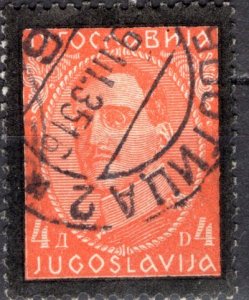 Yugoslavia; 1934; Sc. # 110; Used Single Stamp