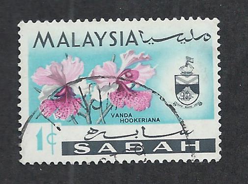 MALAYSIA - SABAH SC# 17 FVF/U 1965
