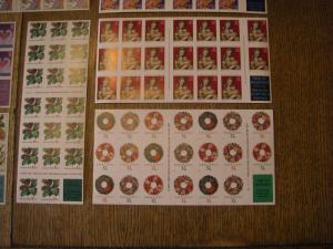 32c Booklet Mini Collection, 8 Diff Complete SA Booklets, Part 3 of 3, Face $50+