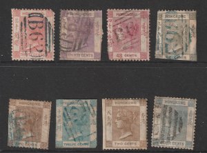 Hong Kong a small used lot of early QV