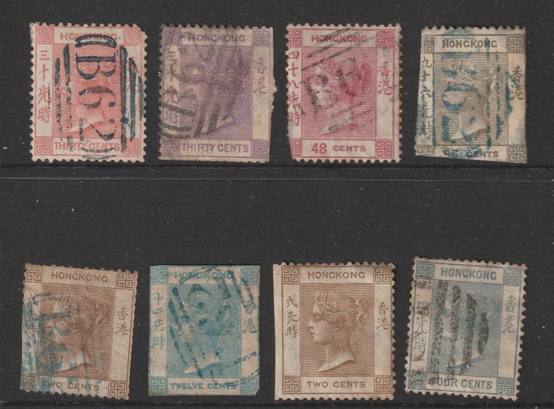 Hong Kong a small used lot of early QV