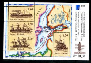 FINLAND 740 MNH S/S SCV $15.00 BIN $8.50 SHIPS