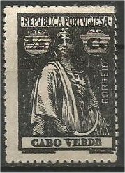 CAPE VERDE, 1914, MH 1/2r, Ceres Scott 145