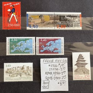 France MNH Selection #2326//2O44- SCV=$8.85