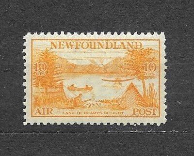 CANADA-NEWFOUNDLAND-1933, Sc#C14, MNH. VF+.  .10c YELLOW-LABRADOR ISSUE.