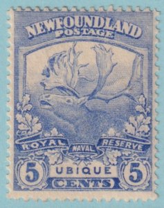 NEWFOUNDLAND 119 MINT NEVER HINGED OG** NO FAULTS VERY FINE!  DIL