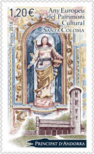 Scott #794 Santa Coloma MNH