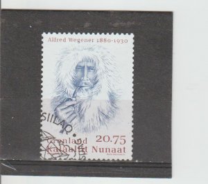 Greenland  Scott#  475  Used  (2006 Alfred Wegener)