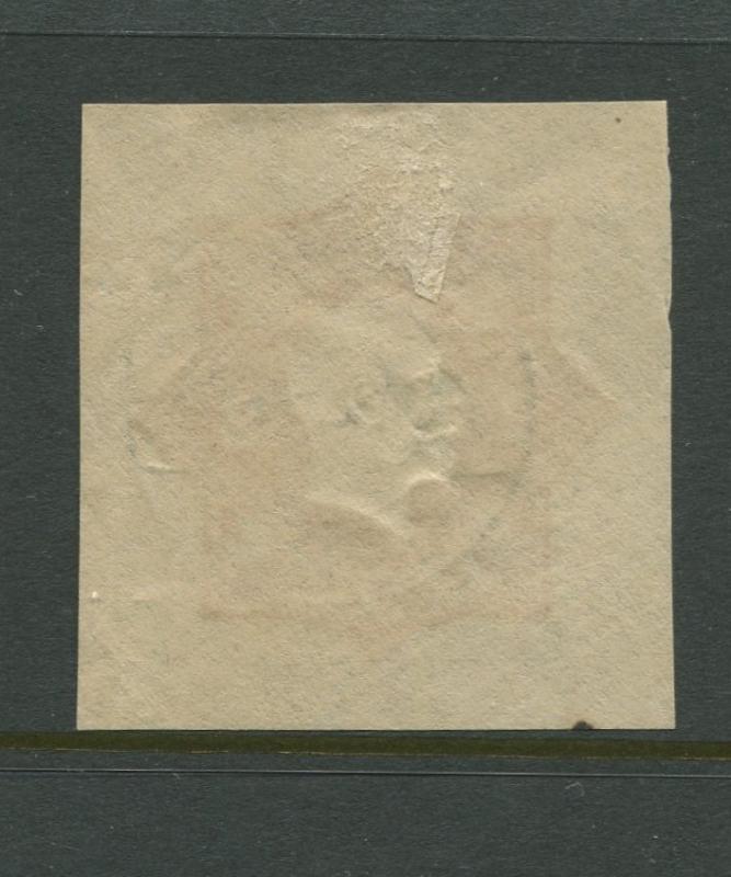 Australia - #E10 - KGV Enbossed Head -1920 - FU - 2p Cut Piece