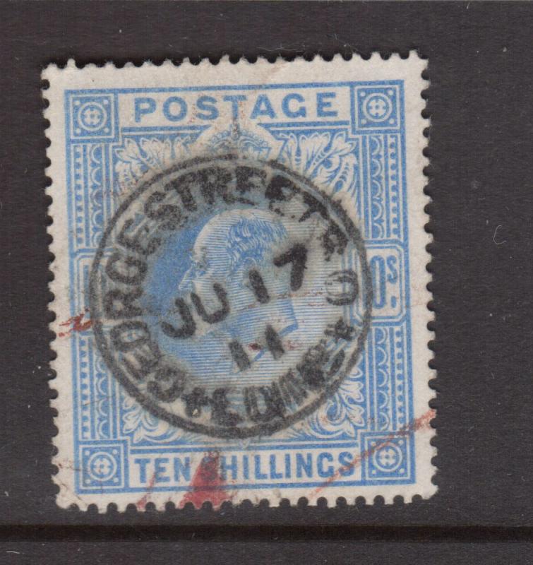Great Britain #141 VF Used With Ideal S.O.N. Ju 17 1911 CDS Cancel