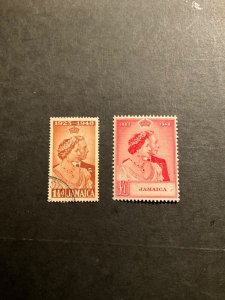 Jamaica Scott #138-9 used