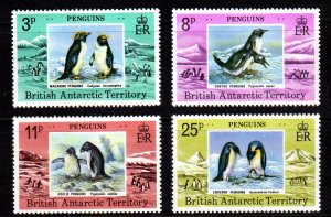 British Antarctic Territory 72-75 NH CV$20.50