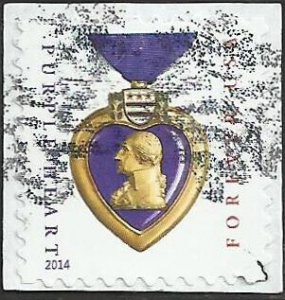 # 4704b USED PURPLE HEART AND RIBBON