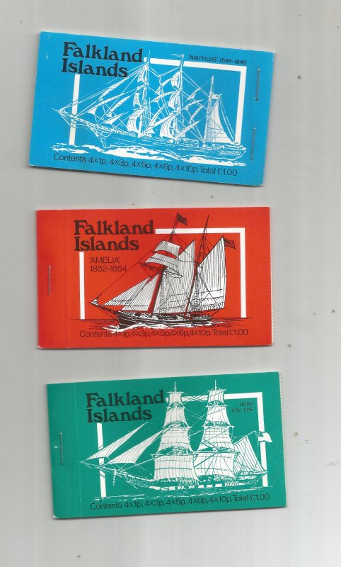 FALKLAND ISLANDS FULL BOOKLET COLLECTION, MNH, OG