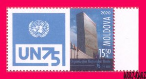 MOLDOVA 2020 UNO ONU UN United Nations Organization 75th Ann 1v Mi1145 MNH