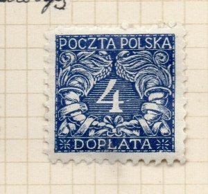 Poland 1919 Early Issue Fine Mint Hinged 4h. NW-184390