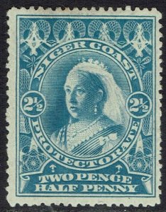 NIGER COAST 1894 QV 2½D NO WMK PERF 14½ - 15