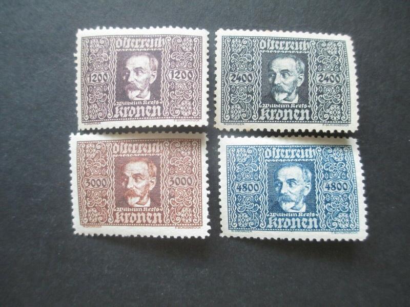 Austria #C8-11 Mint Hinged - (AZ4) WDWPhilatelic! 