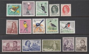 Australia 365-379 MNH VF