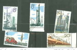 China (PRC) #799-803 Used Single (Complete Set)