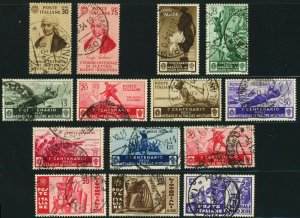ITALY Postage Stamp Collection 1934 EUROPE Used