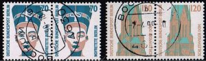 Germany 1988,Sc.#9N550; 554 used pairs