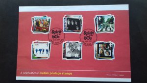 Great Britain 2007 The 50th Anniversary of The Beatles FDC