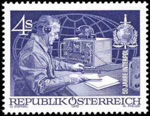 Austria #955, Complete Set, 1973, Radio, Never Hinged