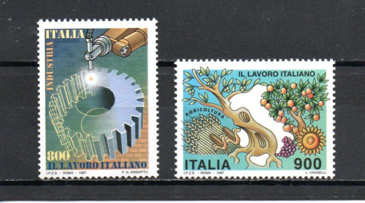 Italy 2160-2161 MNH