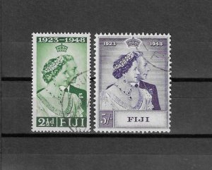 FIJI 1948 SG 270/1 USED Cat £13.50