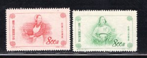 CHINA, PEOPLE'S REPUBLIC SC# 175-76 FVF/MNHNGAI