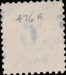 # 439 Used Orange Red Ben Franklin