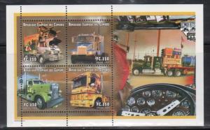 Comoro Islands 952 Semi Trucks Mint NH