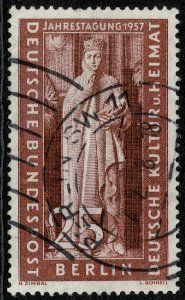 GERMANY BERLIN 1957 GERMAN CULTURAL CONGRESS USED (VFU) SG B169 P.14 SUPERB