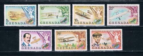 Grenada 887-893 MHR Set Wilbur Wright  (G0043)